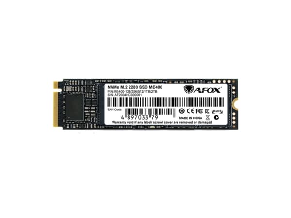 AFOX ME400, 2,05 TB, M.2, 7400 MB/s, 32 Gbit/s