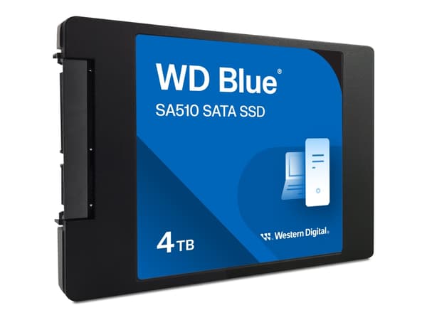 WD Blue SA510 WDS400T3B0A - SSD - 4 TB - intern - 2.5" - SATA 6Gb/s