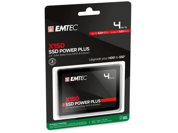 EMTEC SSD 4TB 3D NAND 2.5" (6.3cm) SATAIII -muistitikku
