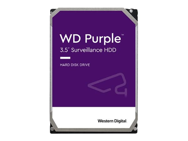 WD Purple WD11PURZ - Hårddisk - 1 TB - intern - 3,5" - SATA 6Gb/s - buffert: 64 MB