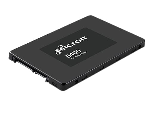 Micron 5400 PRO - SSD - Read Intensive - krypterat - 1.92 TB - hot-swap - 2.5" - SATA 6Gb/s - 256 bitars AES - Self-Encrypting Drive (SED), TCG Enter
