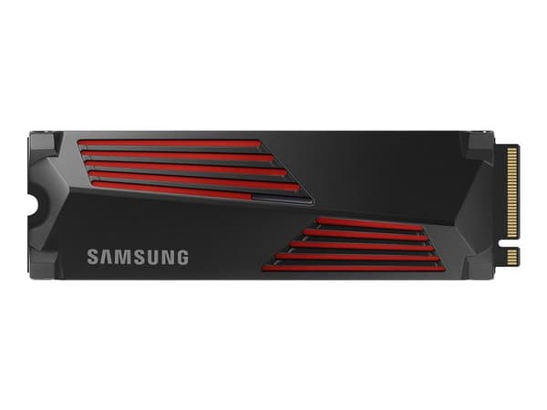 Samsung 990 PRO MZ-V9P2T0CW - SSD - kryptert - 2 TB - intern - M.2 2280 - PCIe 4.0 x4 (NVMe) - 256-bit AES - TCG Opal Encryption 2.0 - integrert kjøl