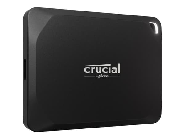 Crucial X10 Pro - SSD - kryptert - 2 TB - ekstern (bærbar) - USB 3.2 Gen 2 (USB-C kontakt) - 256-bit AES