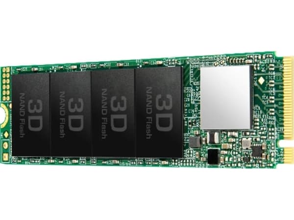 Transcend 115S - SSD - 500 GB - inbyggd - M.2 2280 (dubbelsidig) - PCIe 3.0 x4 (NVMe)