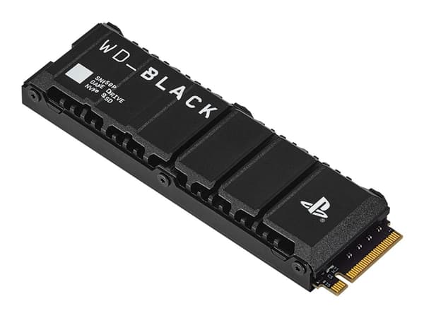 WD Black SN850P NVMe SSD WDBBYV0020BNC-WRSN - SSD - 2 TB - intern - M.2 2280 - PCIe 4.0 x4 (NVMe) - integrert kjøle