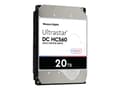 Miniatyrbild 2 av 5: WD Ultrastar DC HC560 - Hårddisk - krypterad - 20 TB - intern - 3,5" - SATA 6Gb/s - 7200 rpm - buffert: 512 MB - Självkrypterande enhet (SED), TCG En