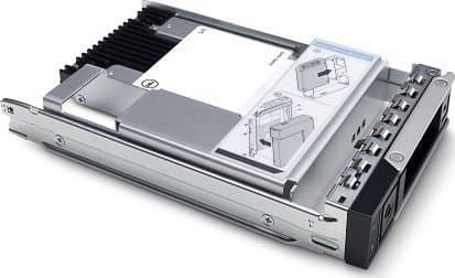 Dell - Kundsats - SSD - Read Intensive - 1.92 TB - 2.5" (i 3,5-tums hållare) - SATA 6Gb/s - för PowerEdge T340 (2.5"), T440 (2.5"), T640 (2.5")