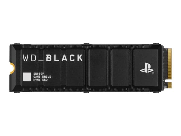 WD Black SN850P NVMe SSD WDBBYV0020BNC-WRSN - SSD - 4 TB - intern - M.2 2280 - PCIe 4.0 x4 (NVMe) - integrert kjøle - for Sony PlayStation 5