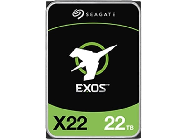 Seagate Exos X22 ST22000NM004E - Hårddisk - 22 TB - intern - 3,5" - SAS 12Gb/s - 7200 rpm