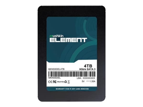 Mushkin ELEMENT - SSD - 4 TB - intern - 2.5" - SATA 6Gb/s
