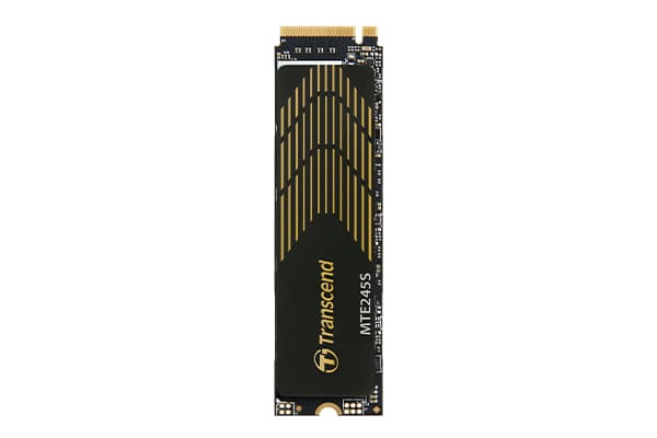 Transcend MTE245S - SSD - 1 TB - inbyggd - M.2 2280 (enkelsidig) - PCIe 4.0 x4 (NVMe) - integrerad kylfläns