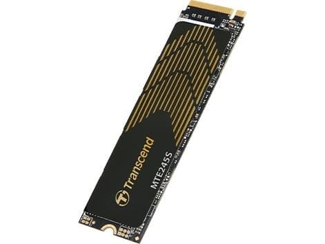Transcend MTE245S - SSD - 1 TB - inbyggd - M.2 2280 (enkelsidig) - PCIe 4.0 x4 (NVMe) - integrerad kylfläns