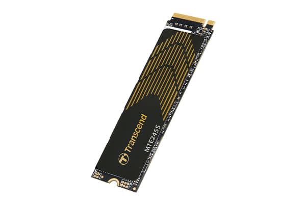 Transcend MTE245S - SSD - 1 TB - inbyggd - M.2 2280 (enkelsidig) - PCIe 4.0 x4 (NVMe) - integrerad kylfläns