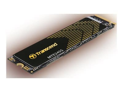 Transcend MTE245S - SSD - 1 TB - inbyggd - M.2 2280 (enkelsidig) - PCIe 4.0 x4 (NVMe) - integrerad kylfläns