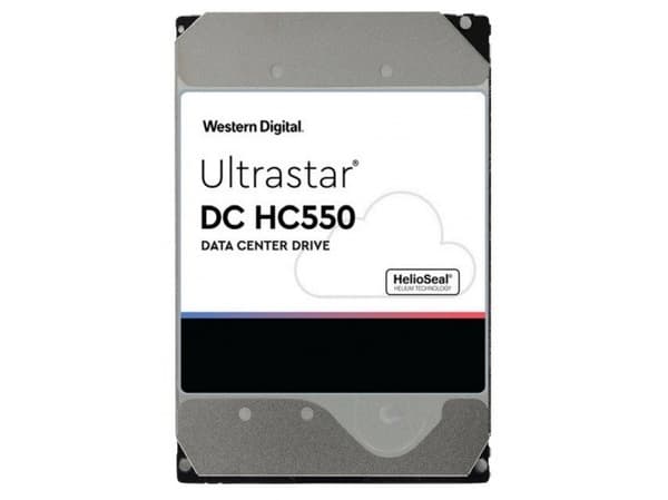 Western Digital Ultrastar DC HC550 He18 18TB 3.5" 7200 512MB SATA III 512e SE drive WUH721818ALE6L4