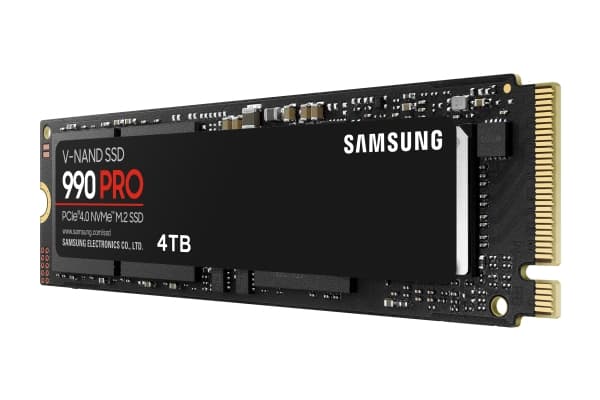 4 TB Samsung 990 Pro M.2 NVMe SSD-levy (MZ-V9P4T0BW)