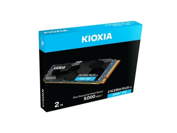 KIOXIA Exceria Plus G3 Series LSD10Z001TG8 - SSD - 1 TB - inbyggd - M.2 2280 - PCIe 4.0 x4 (NVMe)