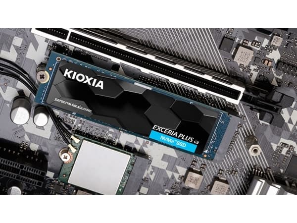 KIOXIA Exceria Plus G3 Series LSD10Z001TG8 - SSD - 1 TB - inbyggd - M.2 2280 - PCIe 4.0 x4 (NVMe)
