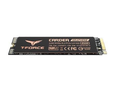 Team Group T-FORCE Z540 - SSD - 2 TB - inbyggd - M.2 2280 - PCI Express 5.0 x4 (NVMe)