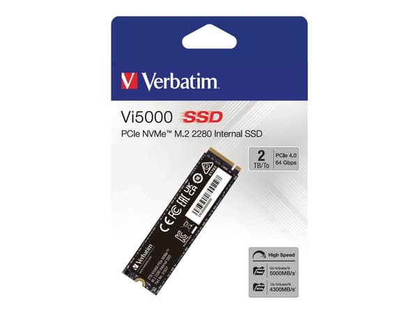Verbatim Vi5000, 2 TB, M.2, 5000 MB/s