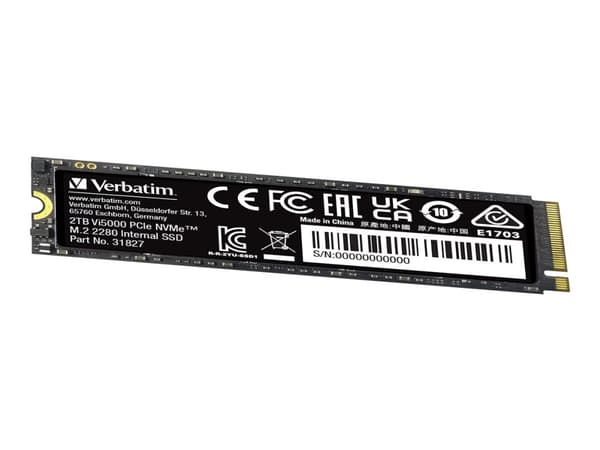 Verbatim Vi5000, 2 TB, M.2, 5000 MB/s