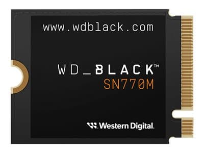 WD_BLACK SN770M WDS500G3X0G - SSD - 500 GB - mobil spelenhet - inbyggd - M.2 2230 - PCIe 4.0 x4 (NVMe)