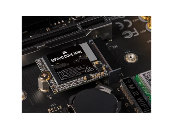 CORSAIR MP600 CORE MINI - SSD - kryptert - 2 TB - intern - M.2 2230 - PCIe 4.0 x4 (NVMe) - 256-bit AES