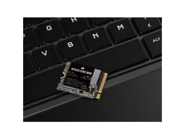 CORSAIR MP600 CORE MINI - SSD - kryptert - 2 TB - intern - M.2 2230 - PCIe 4.0 x4 (NVMe) - 256-bit AES