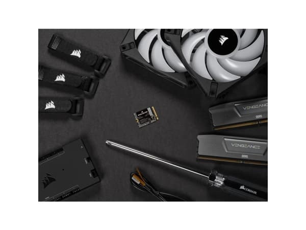 CORSAIR MP600 CORE MINI - SSD - kryptert - 2 TB - intern - M.2 2230 - PCIe 4.0 x4 (NVMe) - 256-bit AES