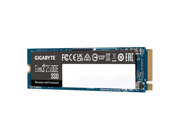 Gigabyte Gen3 2500E - SSD - 2 TB - inbyggd - M.2 2280 - PCIe 3.0 x4 (NVMe)