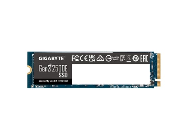 Gigabyte Gen3 2500E - SSD - 2 TB - inbyggd - M.2 2280 - PCIe 3.0 x4 (NVMe)