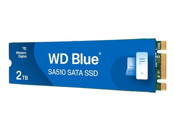 WD Blue SA510 - SSD-levy - 2 TB - sisäinen - M.2 2280 - SATA 6Gb/s