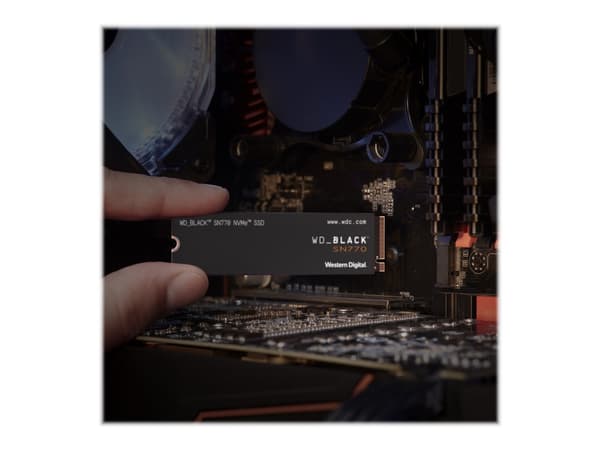 WD_BLACK SN770 WDBBDL0010BNC - SSD-levy - 1 TB - sisäinen - M.2 2280 - PCIe 4.0 x4 (NVMe)
