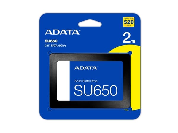 ADATA Ultimate SU650 - SSD - 2 TB - intern - 2.5" - SATA 6Gb/s