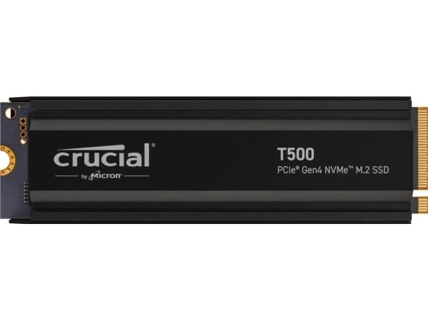 Crucial T500 - SSD - 2 TB - inbyggd - PCIe 4.0 (NVMe)