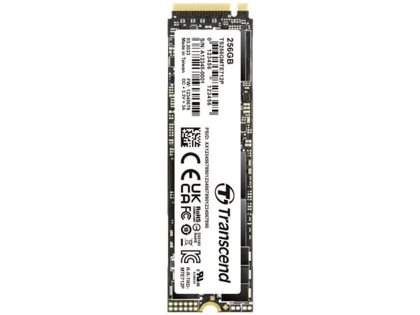 Transcend - SSD - krypterat - 256 GB - inbyggd