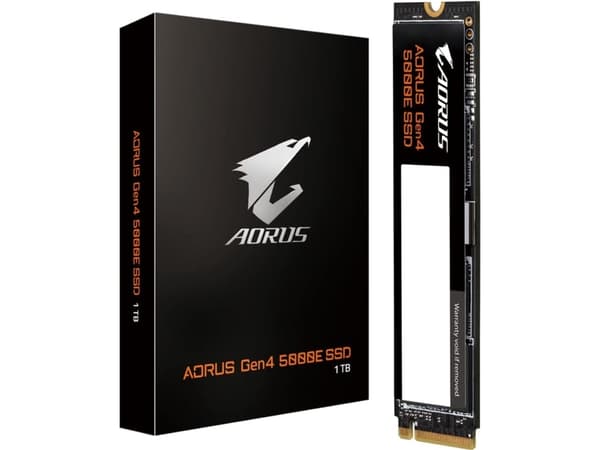 AORUS Gen4 5000E - SSD - 1 TB - intern - M.2 2280 - PCIe 4.0 x4 (NVMe)