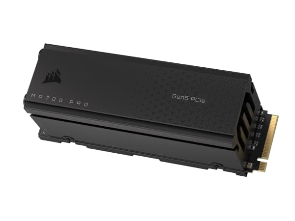 CORSAIR MP700 PRO - SSD - 2 TB - intern - M.2 2280 - PCI Express 5.0 x4 (NVMe) - 256-bit AES - svart