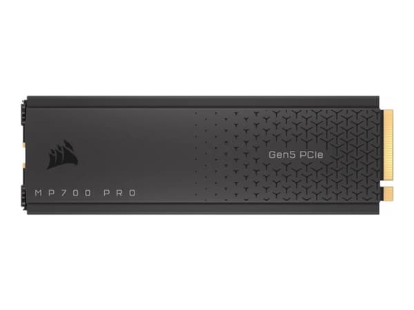 CORSAIR MP700 PRO - SSD - 2 TB - intern - M.2 2280 - PCI Express 5.0 x4 (NVMe) - 256-bit AES - svart