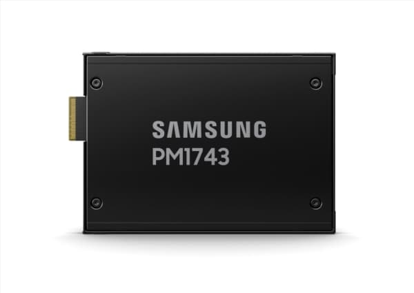 Samsung PM1743 MZWLO3T8HCLS - SSD - kryptert - 3.84 TB - intern - 2.5" - PCI Express 5.0 x4 (NVMe) - 256-bit AES-XTS - TCG Opal Encryption 2.0