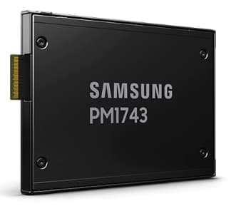 Samsung PM1743 MZWLO1T9HCJR - SSD - krypterat - 1.92 TB - inbyggd - 2.5" - PCI Express 5.0 x4 (NVMe) - 256-bit AES-XTS - TCG Opal Encryption 2.0