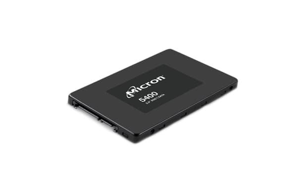 Micron 5400 MAX - SSD - Mixed Use - kryptert - 1.92 TB - hot-swap - 2.5" - SATA 6Gb/s - 256-bit AES - TCG Enterprise SSC, Self-Encrypting Drive (SED)