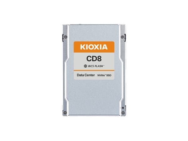 Kioxia CD8-R, 3840 GB, 2.5", 7200 MB/s