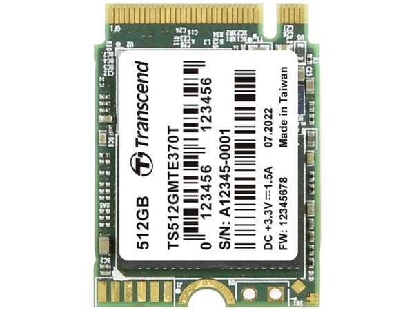 Transcend MTE370T, 512 GB, M.2, 2000 MB/s