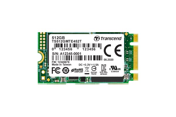 Transcend MTE452T-I, 512 GB, M.2