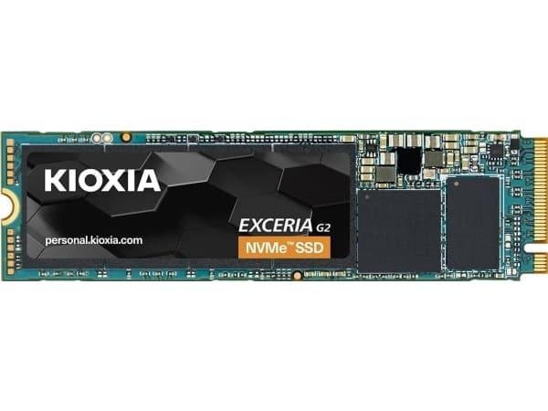 Kioxia EXCERIA G2, 500 Gt, M.2, 32 Gbit/s.