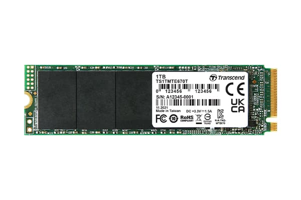 Transcend MTE670T, 512 GB, M.2, 2100 MB/s