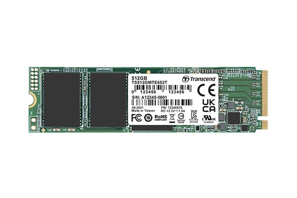 Transcend MTE652T-I, 512 GB, M.2