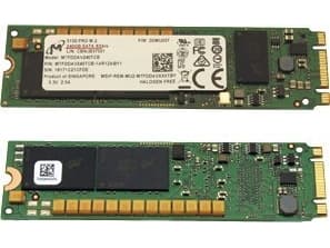 Fujitsu - SSD - 960 GB - sisäinen - M.2 2280 - SATA 6Gb/s - PRIMERGY RX1330 M5, RX2530 M6, RX4770 M6, TX1310 M5, TX1320 M5, TX1330 M5, TX2550 M7, TX1