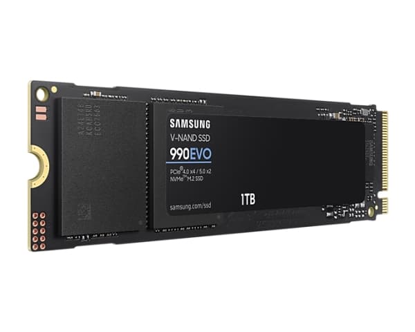 Samsung 990 EVO, 1 TB, M.2, 5000 MB/s